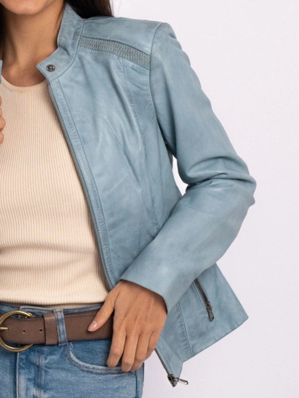 Amsterdam Heritage CARMEN Blue leather